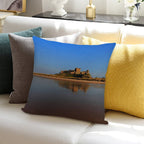 Bamburgh Castle Soft Skin-Friendly Throw Pillow