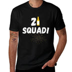 21 Squad Funny 21st Birthday Gift  Classic T-Shirt