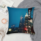 San Fran Evening Soft Luxury Feel Throw Pillow