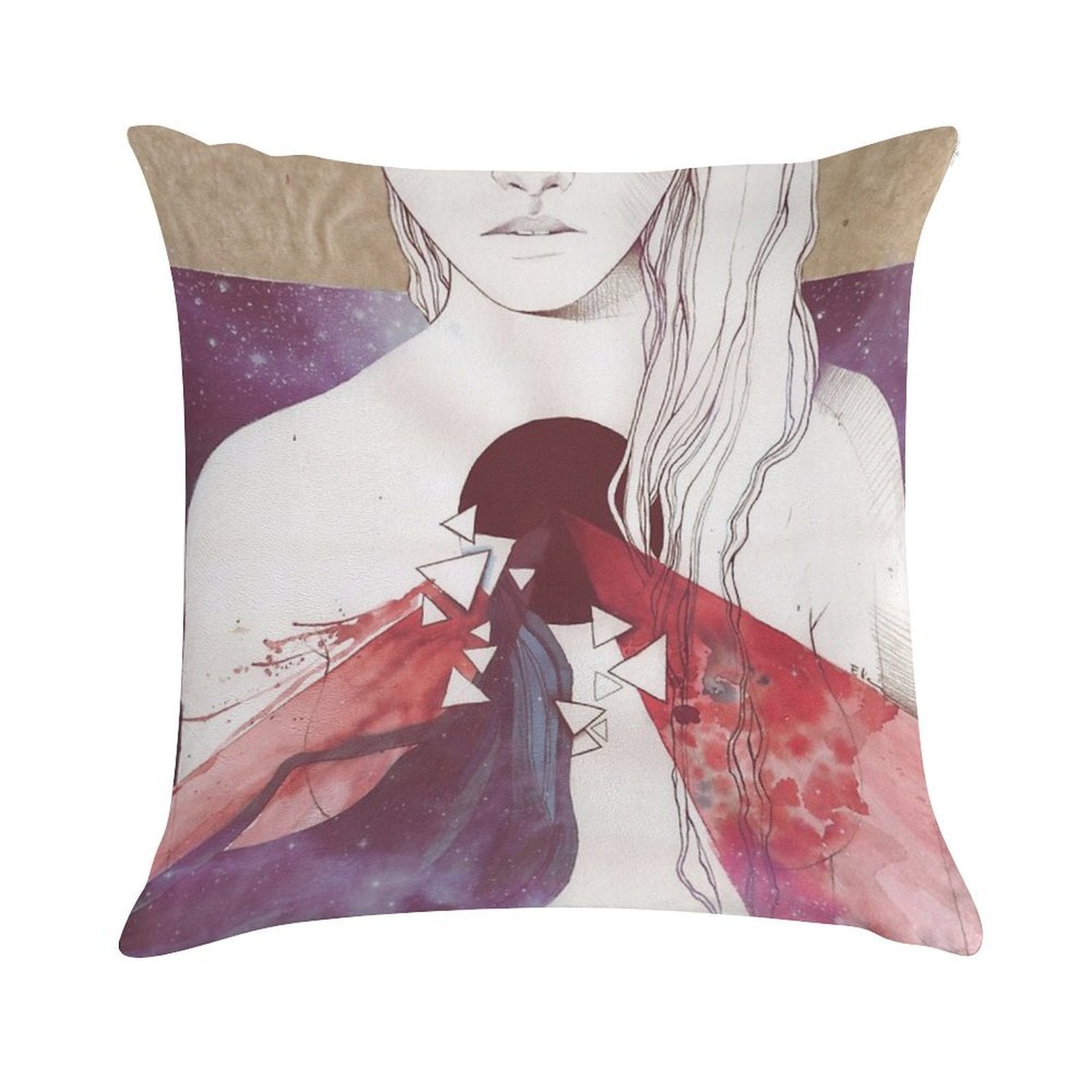 Supermassive Black Hole Soft Gift Ready Throw Pillow