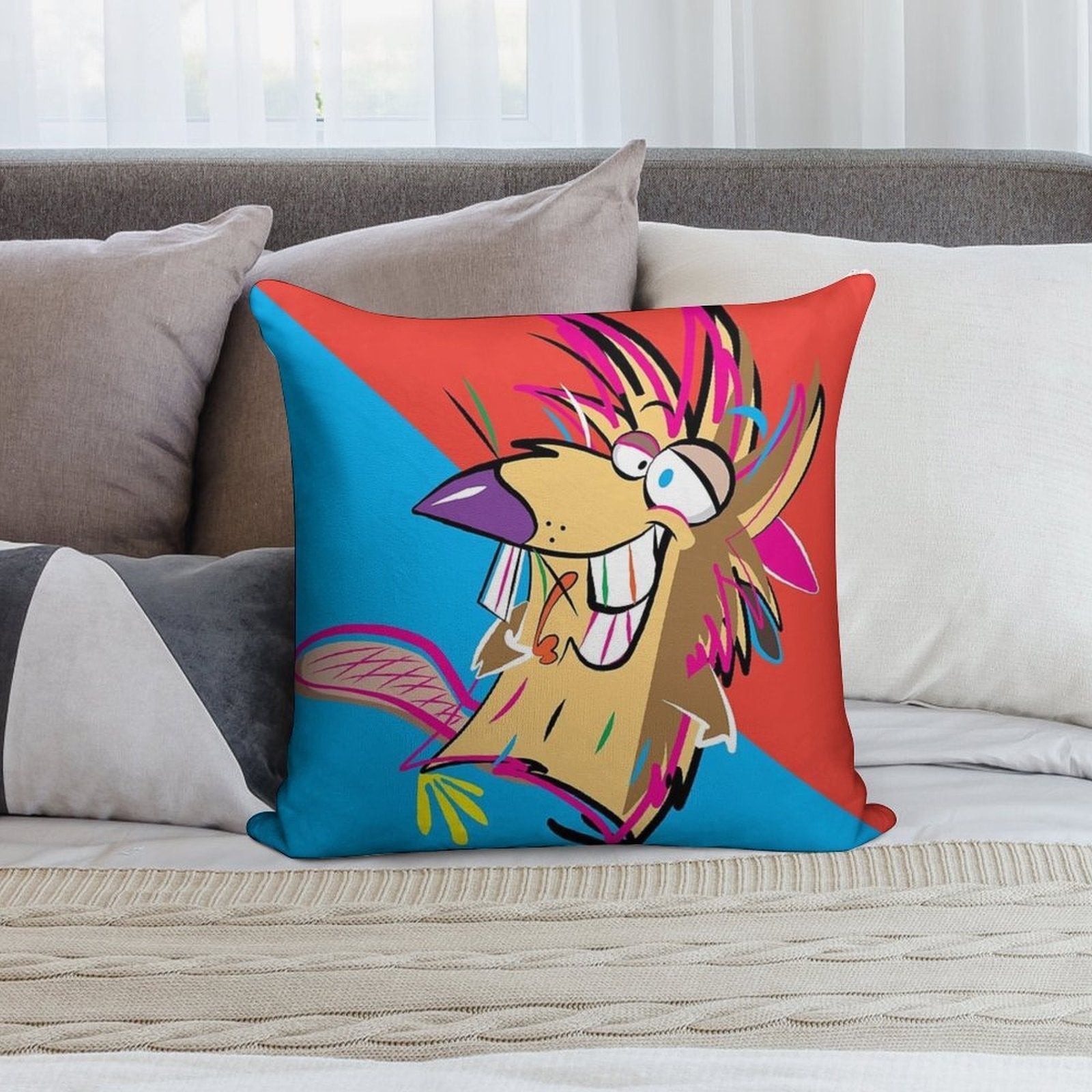 Norb! Soft Luxury Feel Throw Pillow