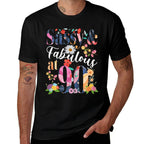Womens 90 Year Old Sassy & Fabulous Floral 1932 90th Birthday  Versatile T-Shirt