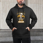 President Trump Tariff Satire Sheriff Humor Colorfast Hoodie