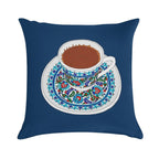 Turkish Coffee Soft Bedroom Essential Throw Pillow